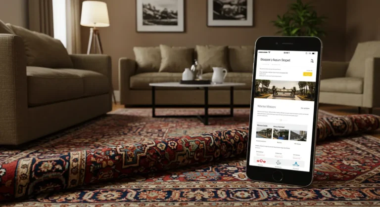 طراحی سایت قالیشویی