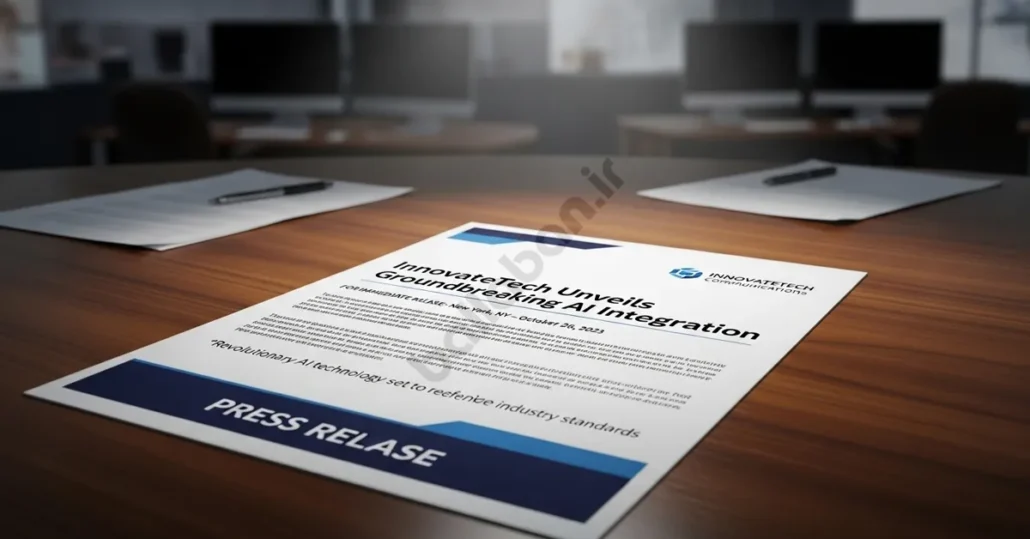 بیانیه مطبوعاتی